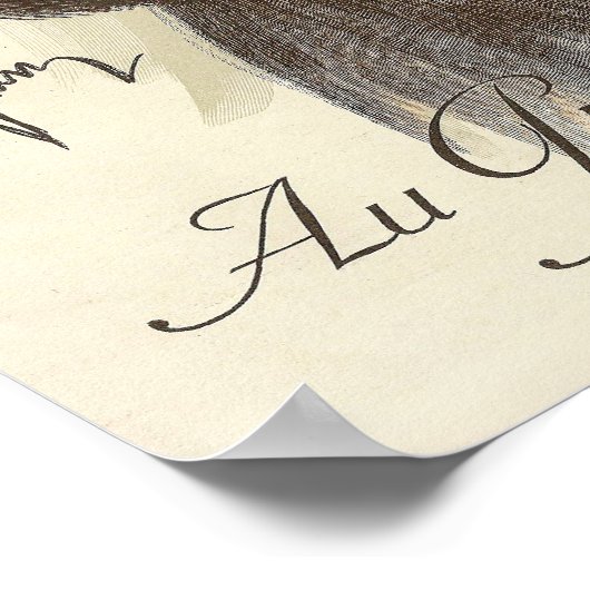 エドワルドフランスのファッション ポスター (角)