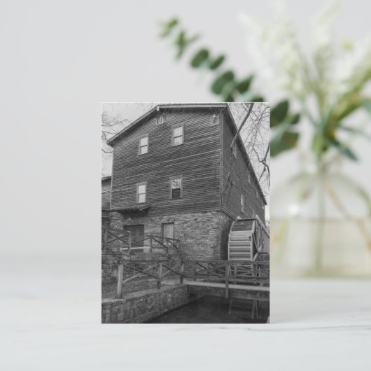 エドワーズミルグレースケールの下 ポストカード (スタンド正面)