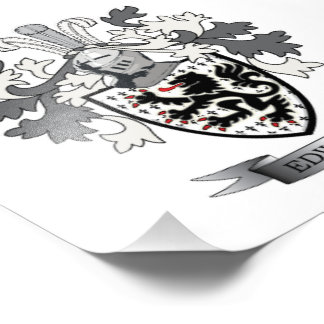 エドワーズ家紋コート・オブ・アームズ フォトプリント           