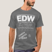 エドワーズ空軍基台EDW Tシャツ (正面)