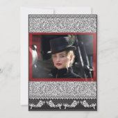 エドワーディアンのノートカード サンキューカード (正面)