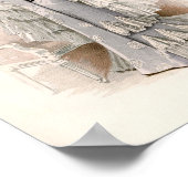 エドワーディアンレディーアッドアットバラヴィンテージファッション ポスター (角)