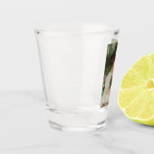 エドワーディアン・レディのポートレート(ヴィンテージ・アート) ショットグラス (左)