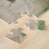 エドワーディアン・レディのポートレート(ヴィンテージ・アート) ジグソーパズル (側面)