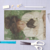 エドワーディアン・レディのポートレート(ヴィンテージ・アート) 薄葉紙 (クラフト)