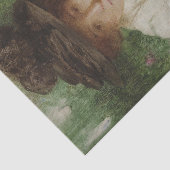 エドワーディアン・レディのポートレート(ヴィンテージ・アート) 薄葉紙 (詳細)