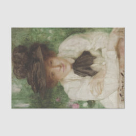 エドワーディアン・レディのポートレート(ヴィンテージ・アート) 薄葉紙