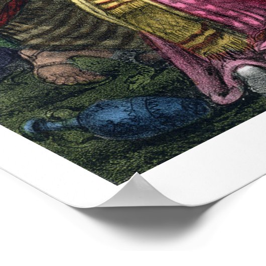 エドワードが印刷した聖書から出たBrazen Serpent ポスター (角)