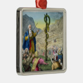 エドワードが印刷する聖書からの真ちゅう製の蛇、 メタルオーナメント (右)