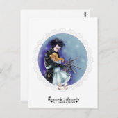 エドワードのシザーハンズハガキ ポストカード (正面/裏面)