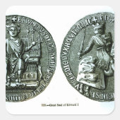 エドワードの素晴らしいシールI スクエアシール (正面)