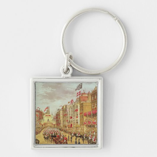 エドワードの結婚式の行列、ウェールズ王子 キーホルダー (正面)