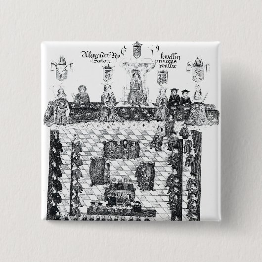 エドワードの議会I 缶バッジ (正面)