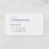 エドワードのccrny茶色 名刺 (裏面)