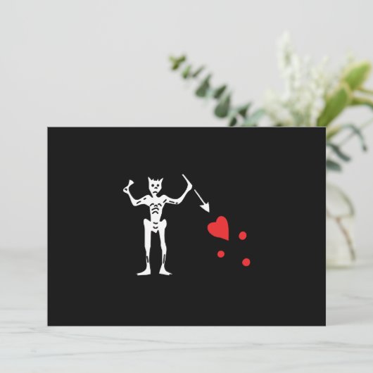 エドワードは別名Blackbeardの招待状を教えます 招待状 (スタンド正面)