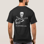 エドワードは教えます(Blackbeard) Tシャツ (裏面)