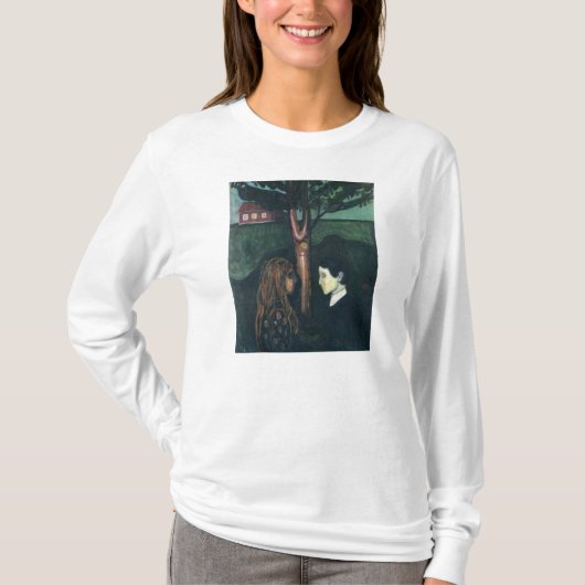 エドワードは芸術の絵画を食べます Tシャツ (正面)