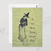 エドワードウィッチ – 新しいブロム*常に*スイープClea ポストカード (正面/裏面)