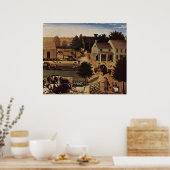 エドワードヒックスレジデンスオブデイヴィッドトゥウィニング ポスター (キッチン)