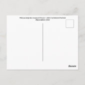 エドワードペンフィールドポストカード ポストカード (裏面)