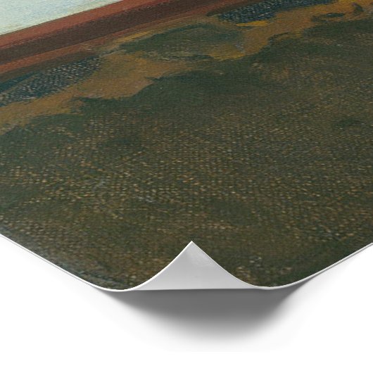 エドワードホッパーハウスバイザレイルウェイ ポスター (角)