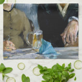 エドワードマネアットザカフェ キッチンタオル (折り畳み)