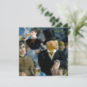 エドワードマネアットザカフェ 招待状 (スタンド正面)