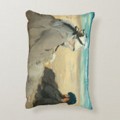 エドワードマネットオンビーチ アクセントクッション (裏面(縦))