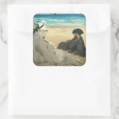 エドワードマネットオンビーチ スクエアシール (バッグ)