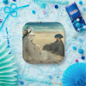 エドワードマネットオンビーチ ペーパープレート (パーティー)