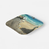 エドワードマネットオンビーチ ペーパープレート (傾斜あり)