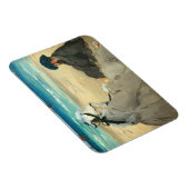 エドワードマネットオンビーチ マグネット (右側)