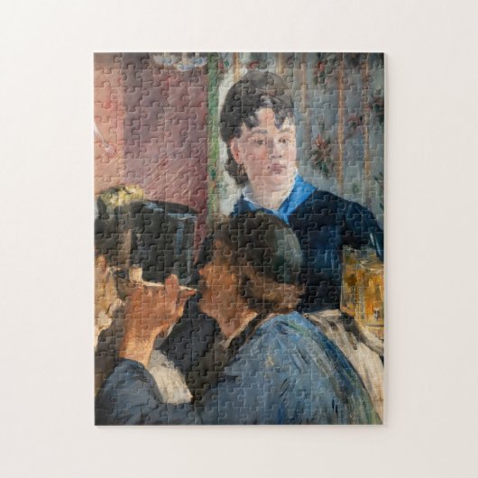 エドワードマネ – ウェイトレスサービングビール ジグソーパズル (縦)