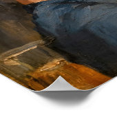 エドワードマネ – ウェイトレスサービングビール ポスター (角)