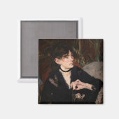 エドワードマネ – ファン付きベルザモリソト1874 マグネット (正面/裏面)