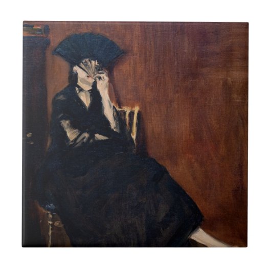 エドワードマネ – ファン付きベルザモリソト タイル (正面)