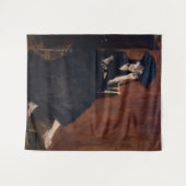 エドワードマネ – ファン付きベルザモリソト タペストリー (正面(横))