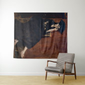 エドワードマネ – ファン付きベルザモリソト タペストリー (インサイチュ(横))