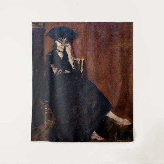 エドワードマネ – ファン付きベルザモリソト タペストリー (正面)