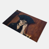 エドワードマネ – ファン付きベルザモリソト ドアマット (アングル)