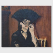 エドワードマネ – ファン付きベルザモリソト ラッピングペーパー (フラット)