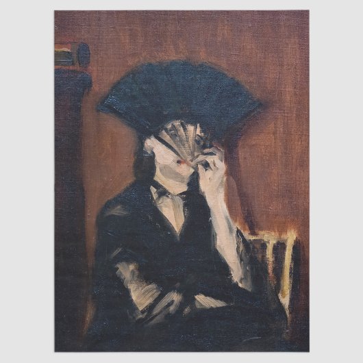 エドワードマネ – ファン付きベルザモリソト 薄葉紙