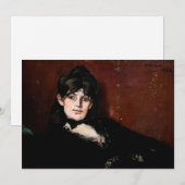 エドワードマネ – ベルザモリソットリクライニング サンキューカード (正面/裏面)