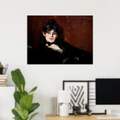 エドワードマネ – ベルザモリソットリクライニング ポスター (ホームオフィス)