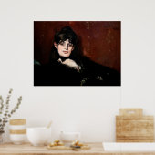 エドワードマネ – ベルザモリソットリクライニング ポスター (キッチン)