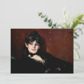 エドワードマネ – ベルザモリソットリクライニング 招待状 (スタンド正面)