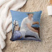 エドワードマネ – ボート クッション (ブランケット)