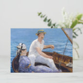 エドワードマネ – ボート サンキューカード (スタンド正面)