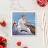 エドワードマネ – ボート スタンダードカクテルナプキン (インサイチュ)