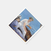 エドワードマネ – ボート スタンダードカクテルナプキン (角)